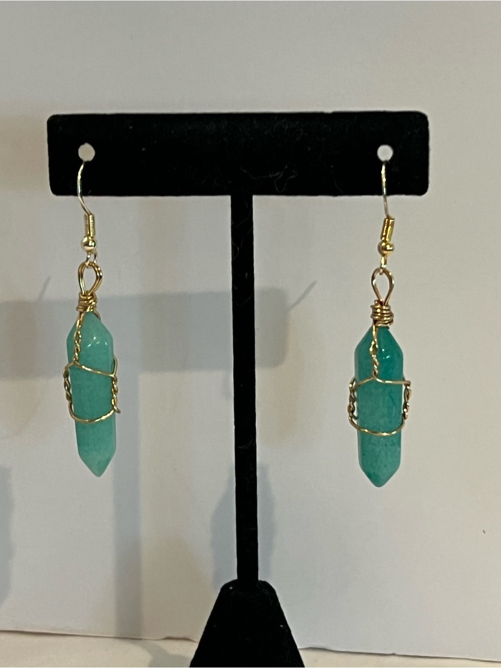 Wire Wrapped Earrings - Picture 3 of 3